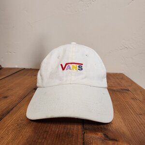 Vans cap with multi color logo